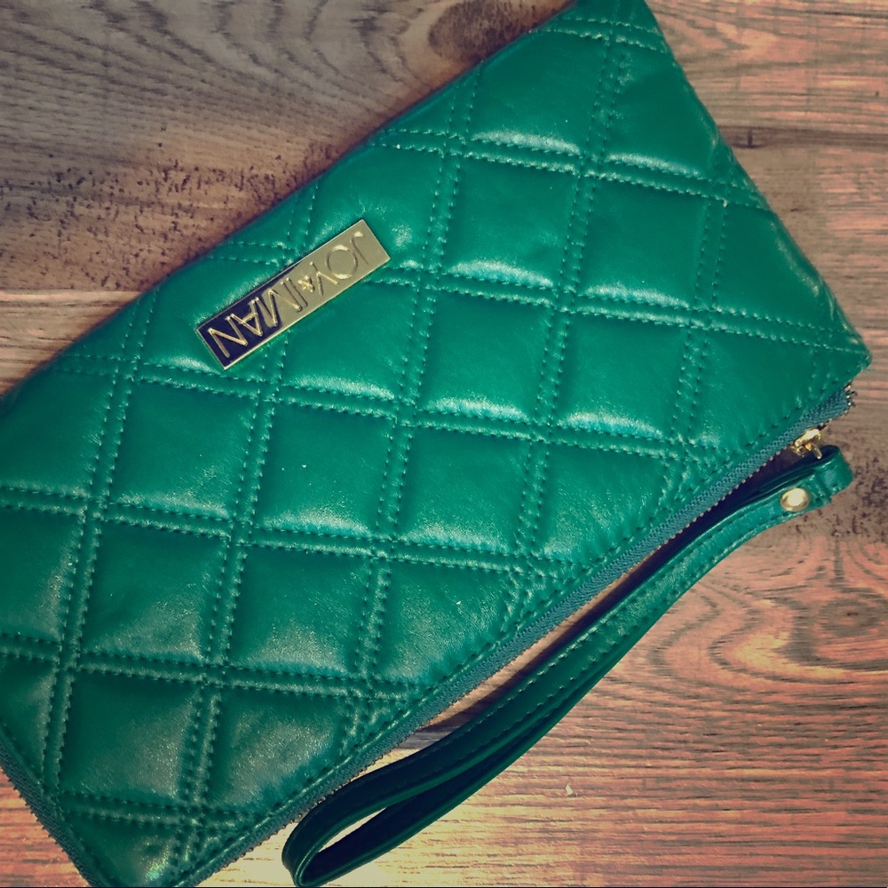 Joy & IMAN wristlet | wallet | green